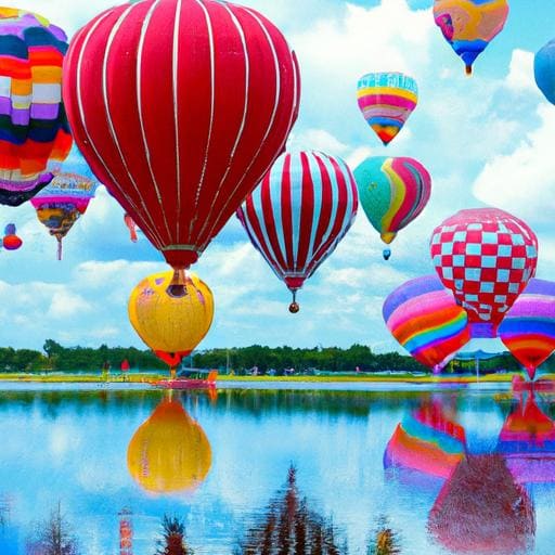 Surcar los cielos de Kissimmee en un globo aerostático 