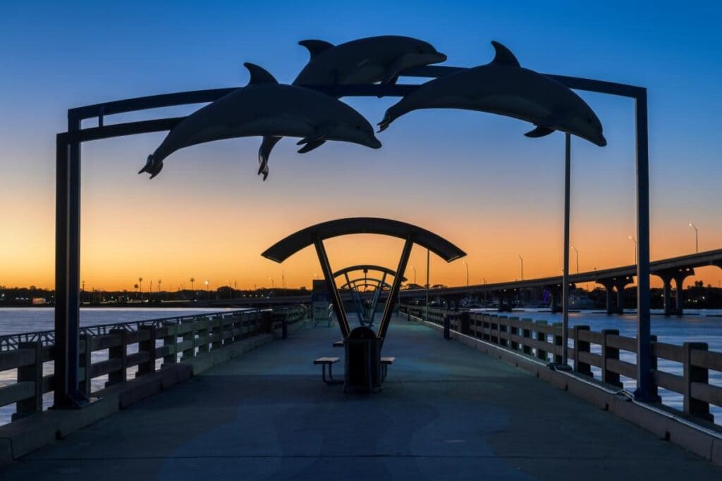 Visitar la playa de  St. Augustine (Vilano Beach)