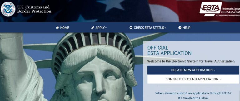 Solicitar ESTA para viajar a Estados Unidos